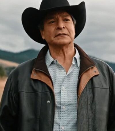 Yellowstone S04 Thomas Rainwater Leather Jacket