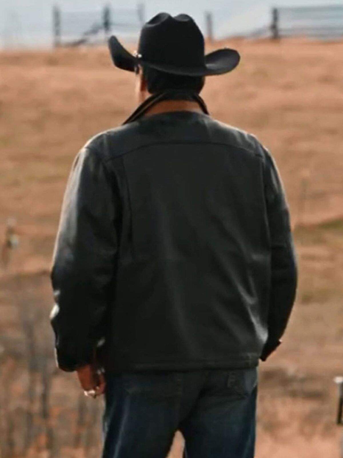 Yellowstone S04 Thomas Rainwater Leather Jacket