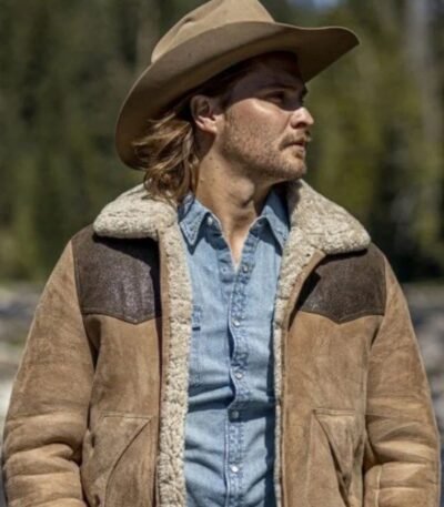Yellowstone S05 Kayce Dutton Shearling Jacket