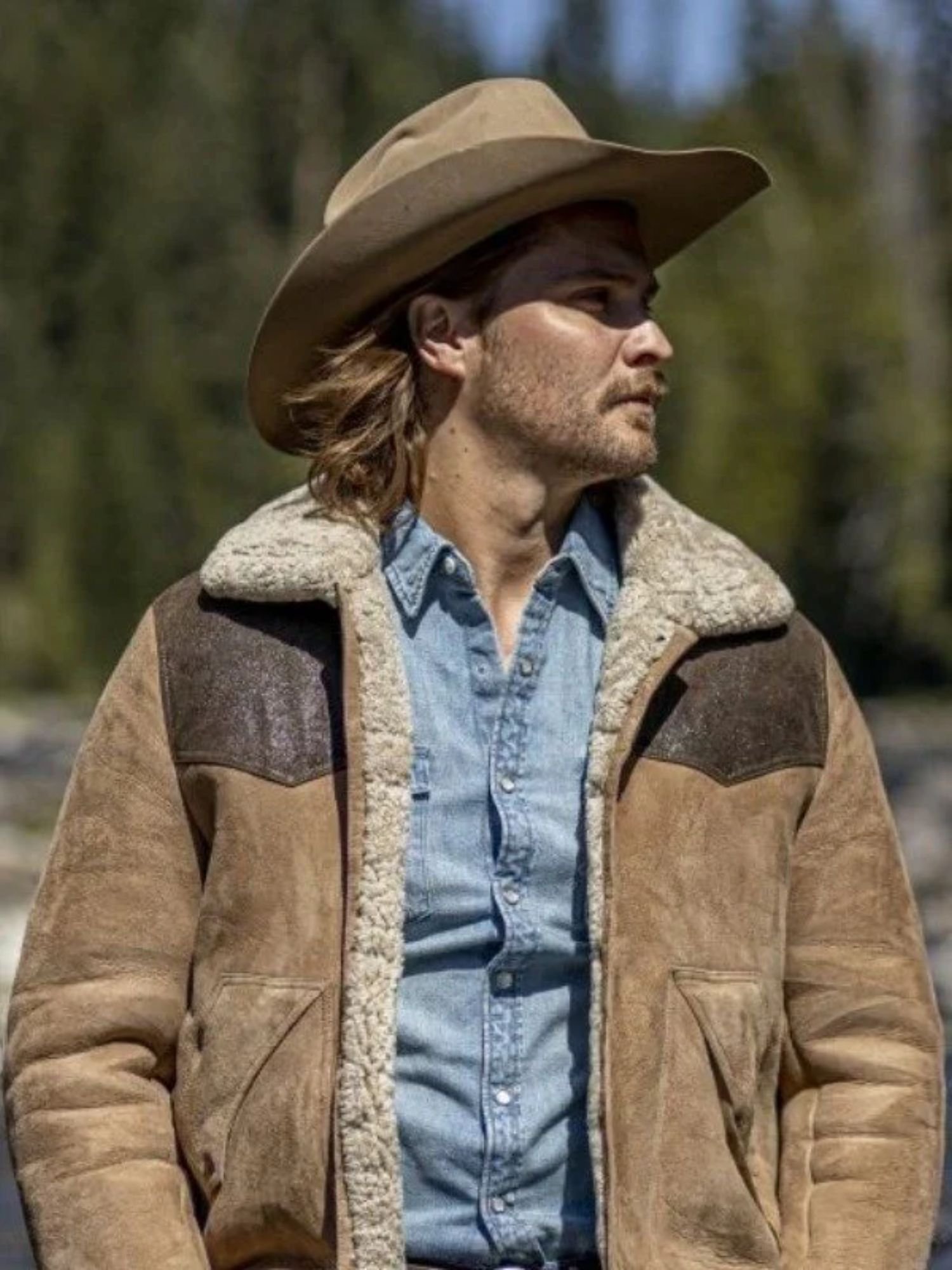 Yellowstone S05 Kayce Dutton Shearling Jacket Yellowstone S05 Kayce Dutton Shearling Jacket