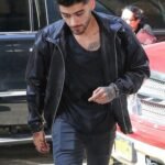 Zayn Malik Black Leather Jacket