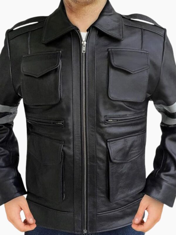 Zombie Hunter Leather Jacket