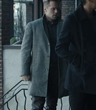 David O'Donnell Reacher S02 Grey Coat
