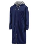 Hannah Waddingham The Fall Guy Blue Hooded Coat