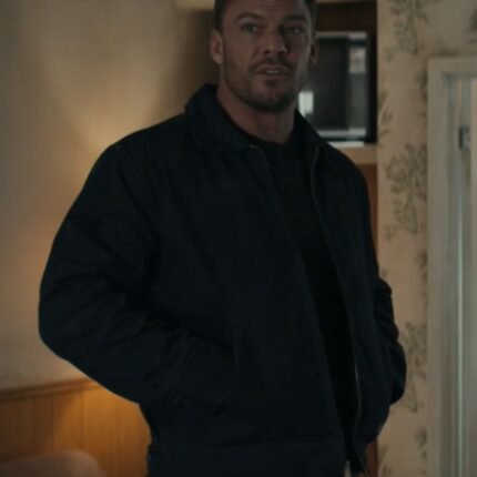 Reacher S02 Jack Reacher Black Jacket