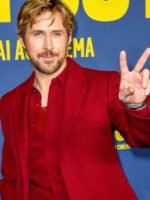 Ryan Gosling Maroon Suit