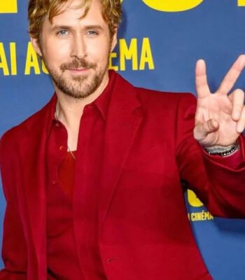 Ryan Gosling Maroon Suit