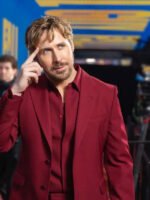 Ryan Gosling Maroon Suit