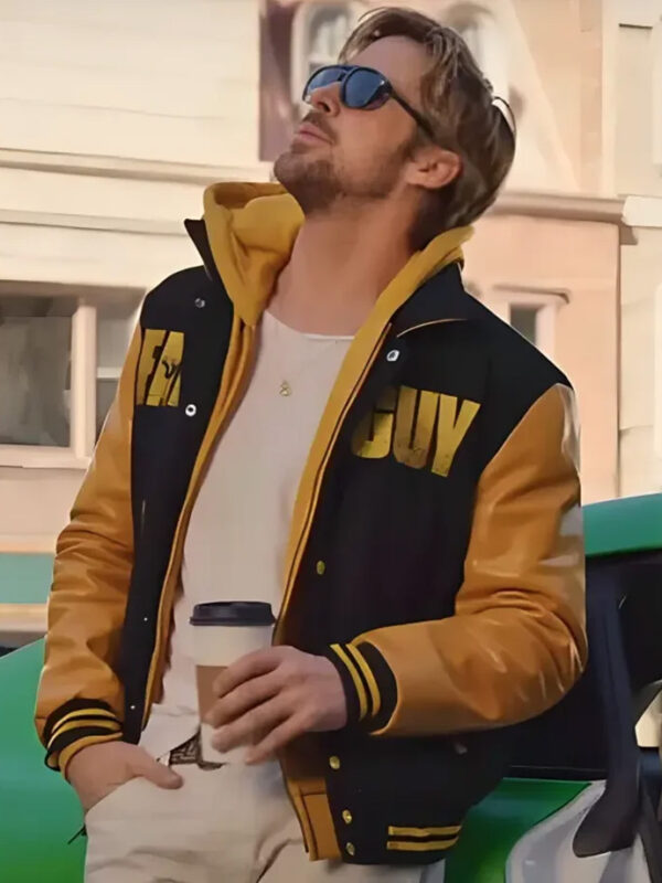 Ryan Gosling The Fall Guy Varsity Jacket