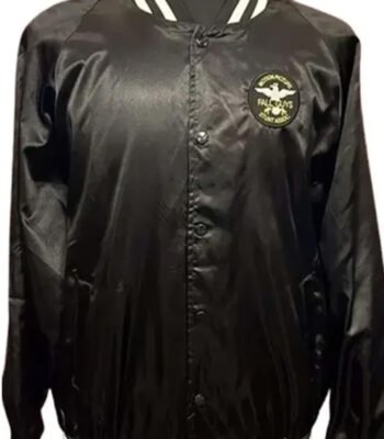 Stuntman Association the Fall Guy Satin Varsity Jacket