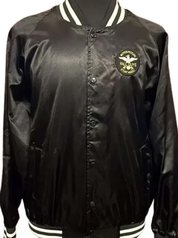 Stuntman Association the Fall Guy Satin Varsity Jacket