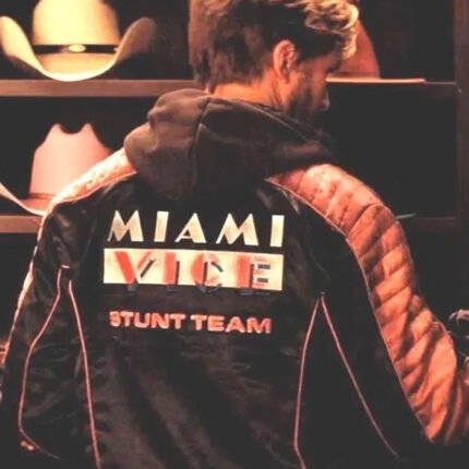 The Fall Guy 2024 Ryan Gosling Black Leather Jacket