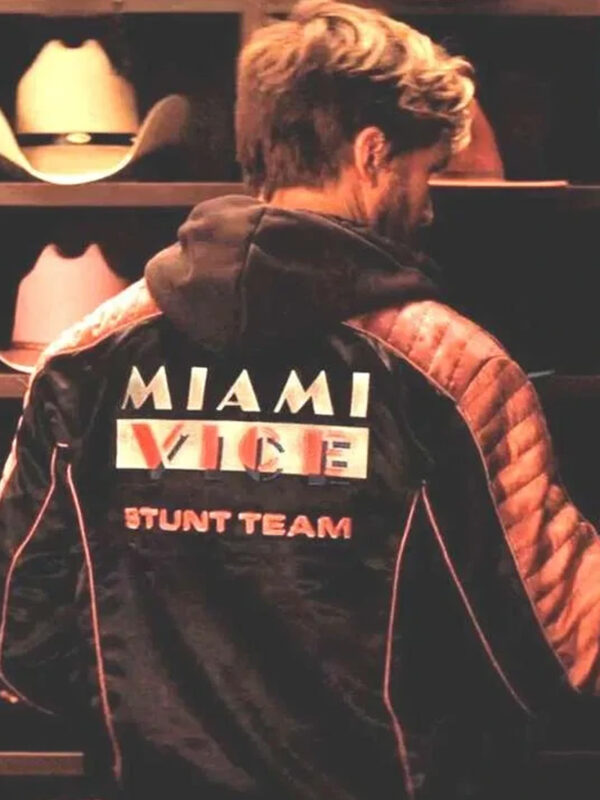 The Fall Guy 2024 Ryan Gosling Black Leather Jacket