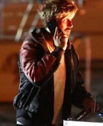The Fall Guy 2024 Ryan Gosling Black Leather Jacket