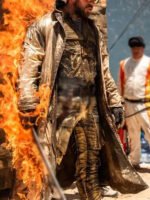 The Fall Guy Ryan Gosling Golden Trench Coat