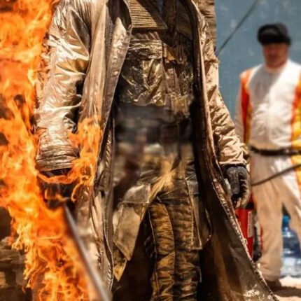 The Fall Guy Ryan Gosling Golden Trench Coat