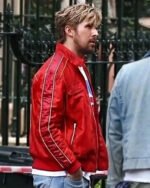 The Fall Guy Ryan Gosling Red Bomber Jacket