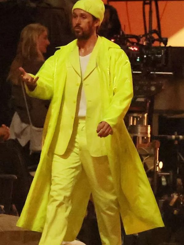 The Fall Guy Ryan Gosling Yellow Rain Coat