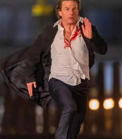 Tom Cruise Mission Impossible 8 Black Coat