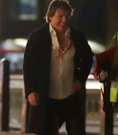 Tom Cruise Mission Impossible 8 Black Coat