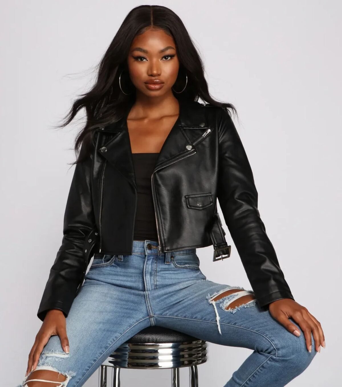Biker Chic Crop Jacket Biker Chic Crop Jacket