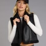 Chill Factor Genuine Sherpa Trim Vest