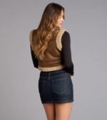 Cider Sips Genuine Shearling Vest