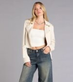 Cool Factor Suede Moto Jacket