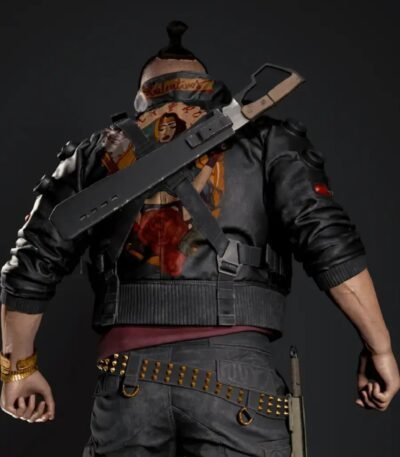 Cyberpunk 2077 Jackie Welles Bomber Leather Jacket