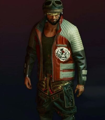 Cyberpunk Second Conflict Biker Jacket