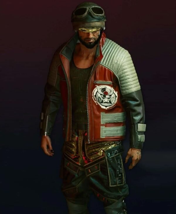 Cyberpunk Second Conflict Biker Jacket