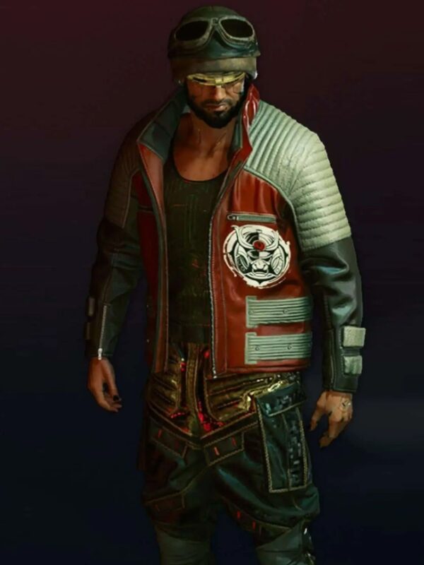 Cyberpunk Second Conflict Biker Jacket
