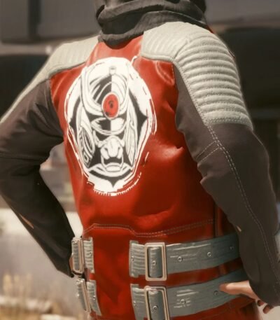 Cyberpunk Second Conflict Biker Jacket