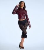 Edge Factor Moto Crop Jacket