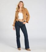 Ready To Go Genuine Suede Crop Jacket