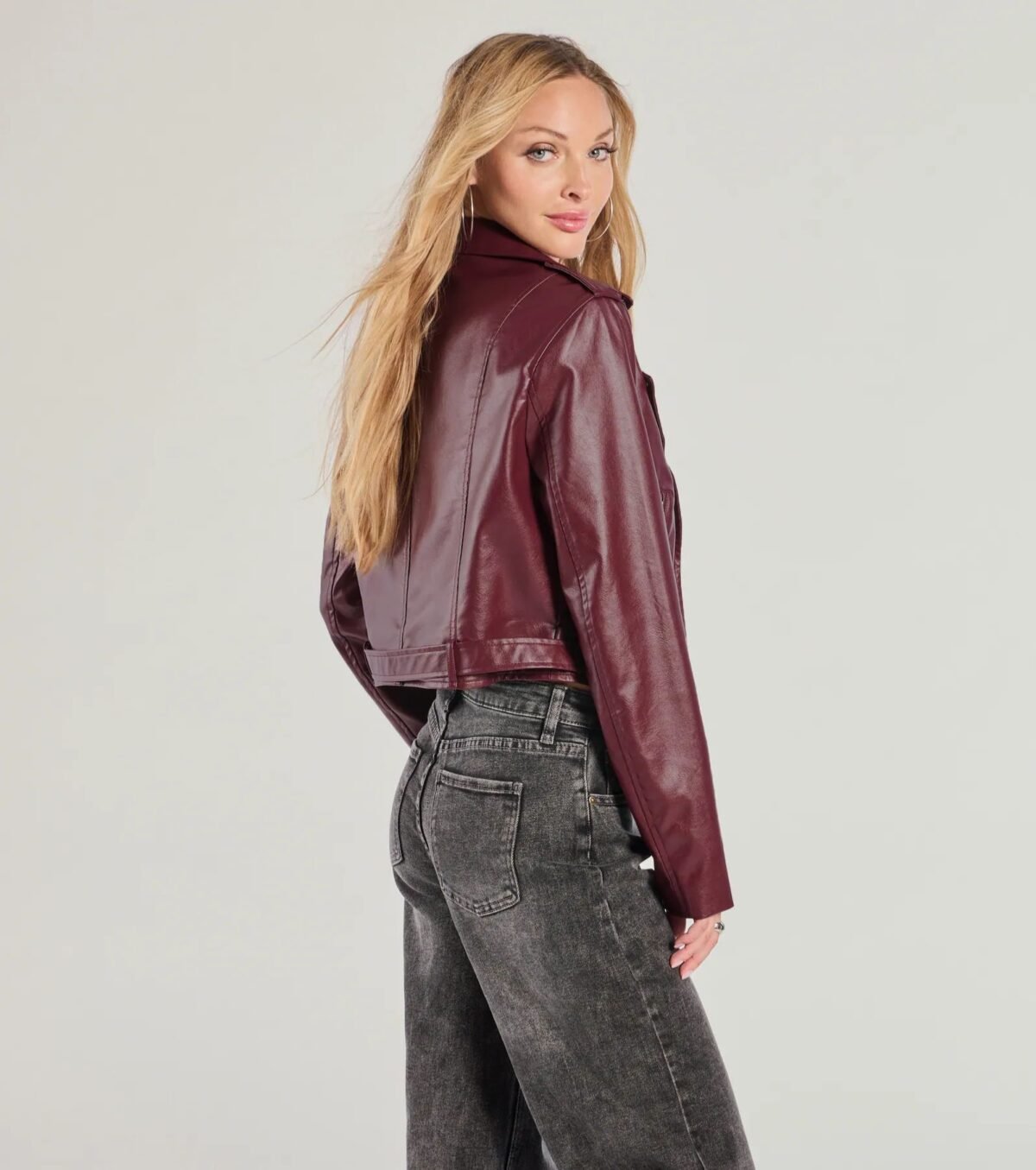 Ride With Me Genuine Leather Moto Jacket