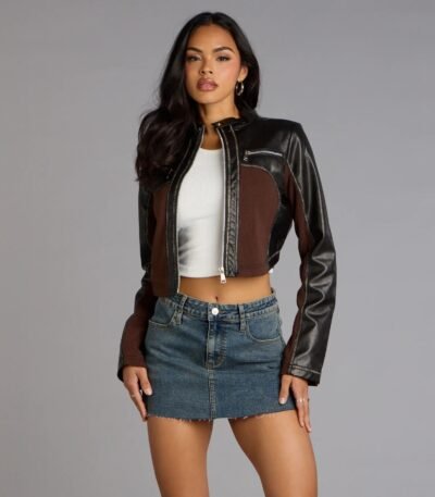 Speed Dial Genuine Leather Motocross Jacket