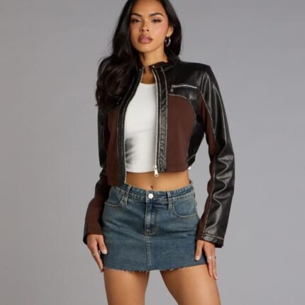 Speed Dial Genuine Leather Motocross Jacket
