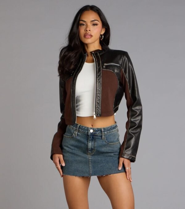 Speed Dial Genuine Leather Motocross Jacket