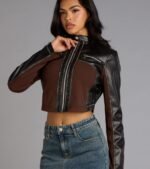 Speed Dial Genuine Leather Motocross Jacket