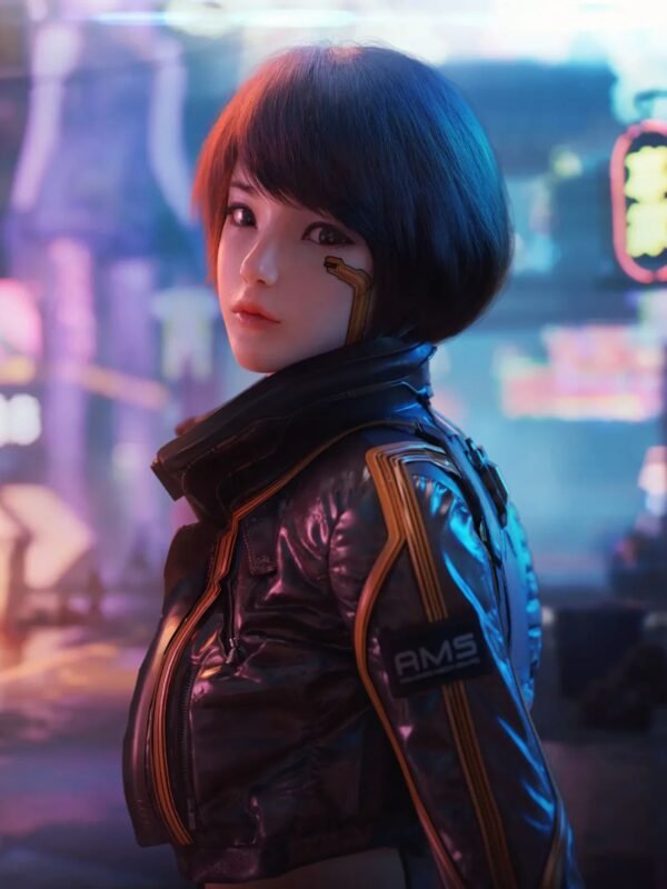 Syn Leather Jacket Cyberpunk 2077