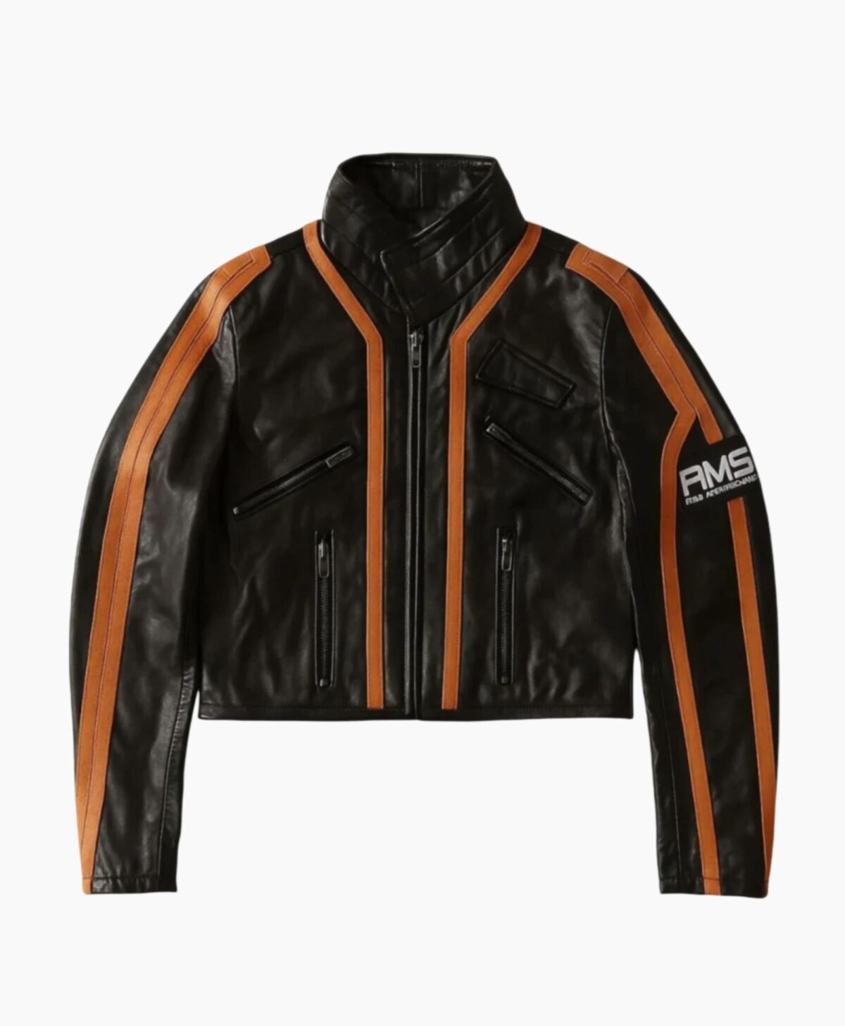 Syn Leather Jacket Cyberpunk 2077