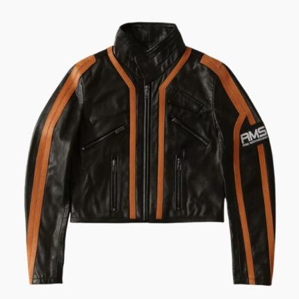 Syn Leather Jacket Cyberpunk 2077