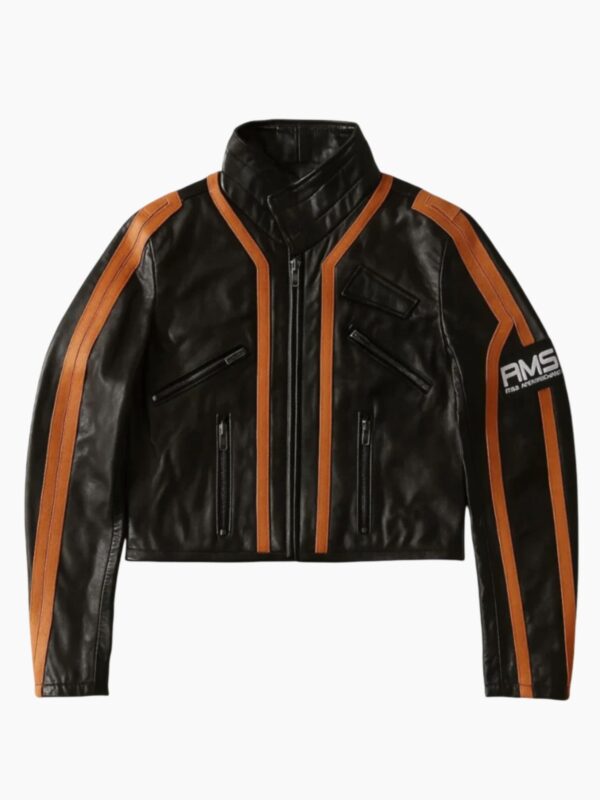 Syn Leather Jacket Cyberpunk 2077