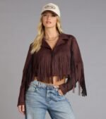 Trailblazer Suede Fringe Jacket