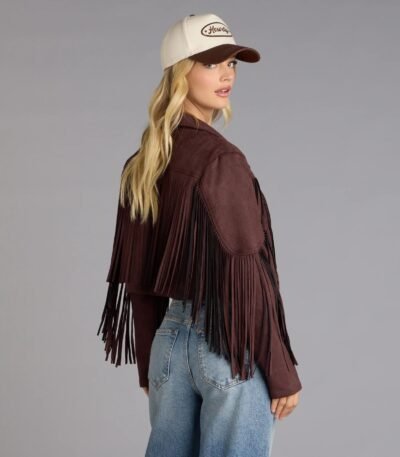 Trailblazer Suede Fringe Jacket