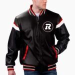 CFL Ottawa Varsity Leather Jacket