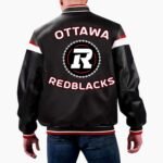 CFL Ottawa Varsity Leather Jacket