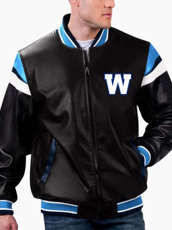 CFL Winnipeg Bomber Varsity Jacket