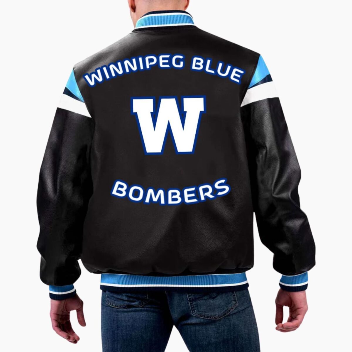 CFL Winnipeg Bomber Varsity Jacket